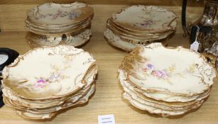 A Limoges dessert service