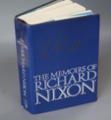 Nixon, Richard M - The Memoirs of Richard Nixon, original cloth, 8vo, with d/j (small tear at head