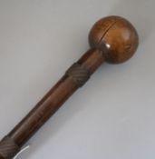 A Zulu knobkerrie length 84cm