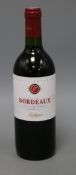 Six bottles of Bordeaux Fontagnac