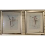 After Charles Willmott, 'Darcey I' and 'Darcey II', a pair of signed giclee prints of Darcey