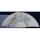 A Shibayama framed fan