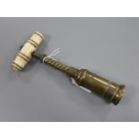 A Thomason bone handled corkscrew