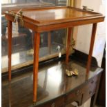 An Osterley tray table W.77cm