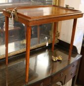 An Osterley tray table W.77cm