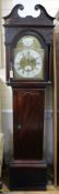 A Samuel Collings early 19th century mahogany cased longcase clock H.118cm
