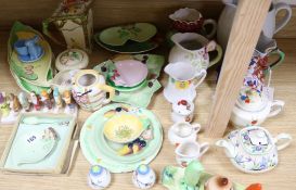 A quantity of mixed ceramics including Carltonware and Ironstone