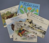 A collection of Puffin Picture Books, two with board covers, including numbers 5, 7, 11 (2), 16, 18,