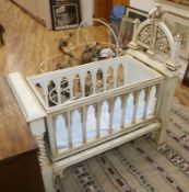 A Gothic crib with Royal Provenance (made to commemorate the birth of Prince George)