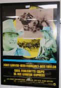 A John Wayne film poster