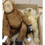 A vintage large chimp, 1920's English bear