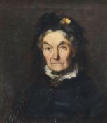 Charles Kay Robertson (1809-1879) oil on canvas, portrait of Mrs Scotland, inscribed verso and dated
