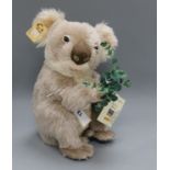 A Steiff Koala bear, white label, USA