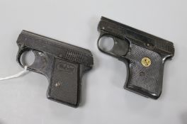 Two starting pistols, Webley