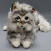 A Steiff Maine Coone cat 'Lizzie', 2008 white tag, boxed