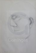 § Dame Elisabeth Frink RA (1930–1993)pencil drawingHead 1976 signed and dated '76New Grafton