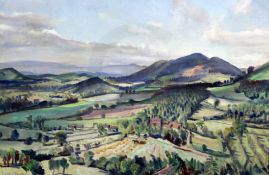 § Dame Laura Knight R.A., R.W.S. (1877-1970)oil on canvasMalvern Hillssigned, Exhib. Royal Academy