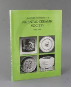 Forty five volumes of the Transactions of The Oriental Ceramic Society, ranging from 1962-2016