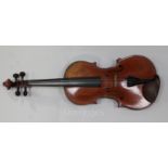 A fine French violin by Jacques-Pierre Thibout, Paris 1838, labelled Nouveau procede approve par l'