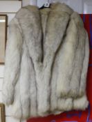 An Icelandic fox fur coat