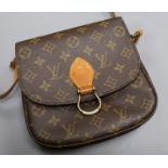 A Louis Vuitton monogram pattern shoulder bag, boxed