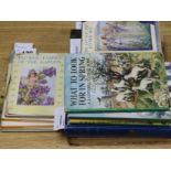 A small collection of mainly children's books, including Cicely Mary Barker Flower Fairies