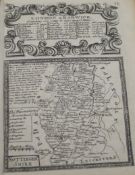 John Ogilvie London route maps etc in an album