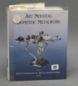 A reference book titled An Art Nouveau domestic metalwork from Wurttemburgische metalware en