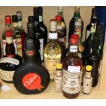 A quantity of assorted wines and spirits
