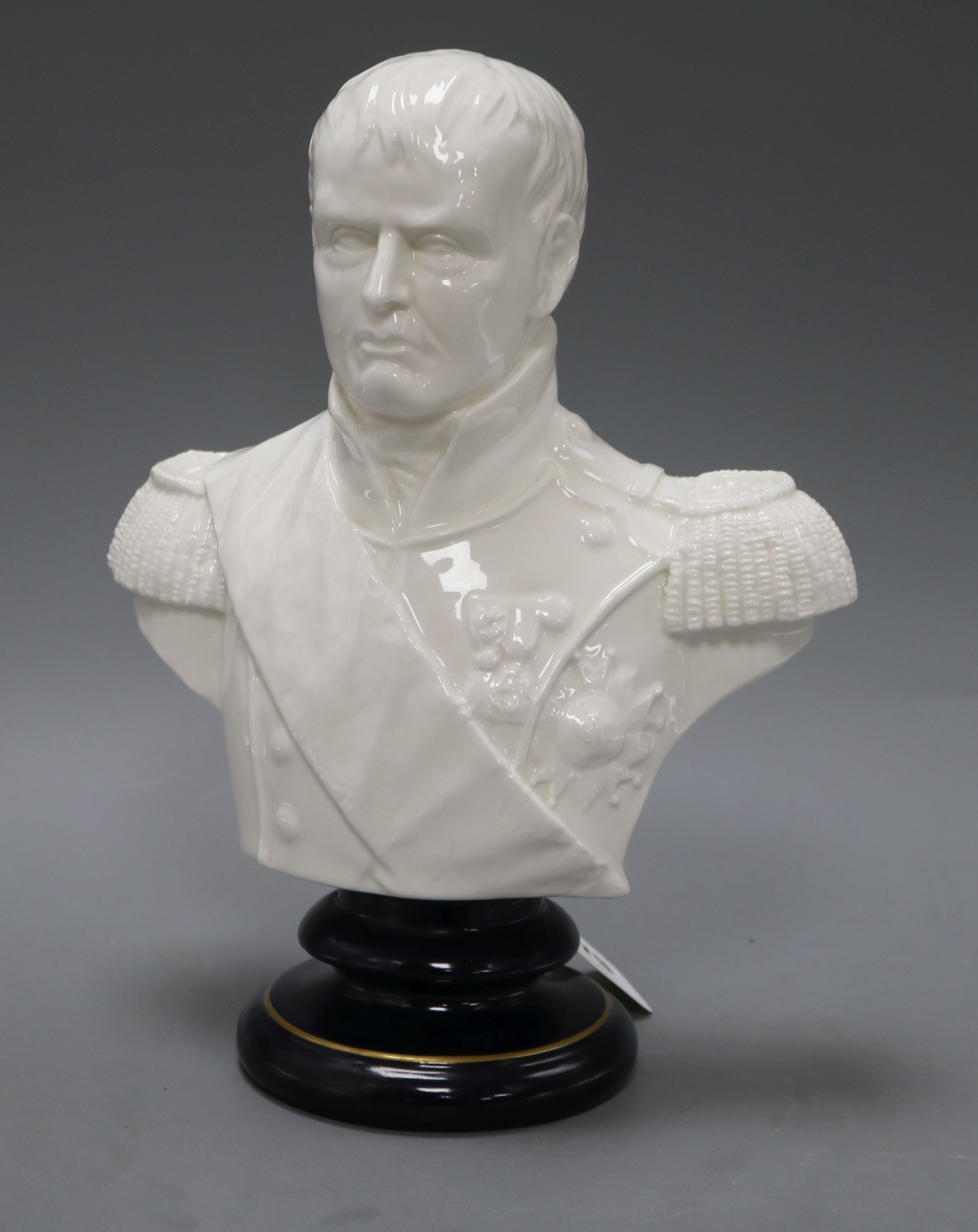 A Michael Sutty bust of Napoleon Bonaparte 1815, limited edition 250 height 27cm