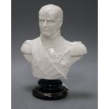 A Michael Sutty bust of Napoleon Bonaparte 1815, limited edition 250 height 27cm