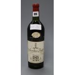 One bottle of Mouton Cadet 1949