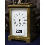 A carriage clock