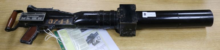 A Thornton-Pickard Altrincham Mark III Hythe gun camera, World War II Royal Air Force