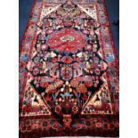 A Nahavand rug 383 x 160cm