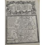 John Ogilvie London route maps etc in an album