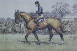 Archibald Thorburn, a pair of prints, one signed in pencil, three hunting prints and one other