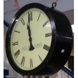 All Bar One double sided wall timepiece 63.5cm