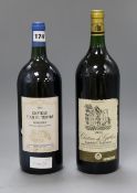 Two Magnums of Bordeaux Superieur wine