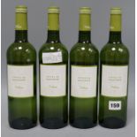 Four bottles of Cotes de Gascogne white wine