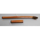A Chinese calligraphy brush