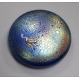 A John Ditchfield iridescent paperweight