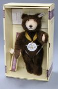 A Steiff Dicky Bear 1935 EAN 420078, mint and boxed