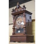 A late 19th century Black Forest cuckoo clock height 62cm
