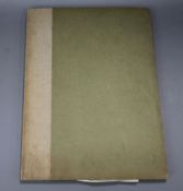 Wadsworth, Edward - The Black Country, with introduction by Arnold Bennett, folio, cloth boards,