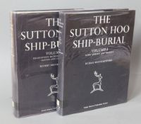 Bruce-Milford, Rupert - The Sutton Hoo Ship-Burial, 2 vols (should be 3 vols), with d.j's, library