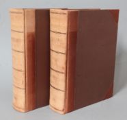 Johnson, Samuel - A Dictionary of the English Language, 2 vols, 6th edition, quarto, rebound half