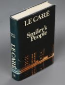 Le Carre - Smiley's People, 8vo, cloth, with d.j., signed on inner fly leaf, Holder & Stoughton