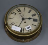 A Smith bulkhead timepiece