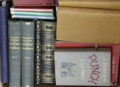 A mixed collection of books, 19th century and later, including Lawton, 'Collections Relative to